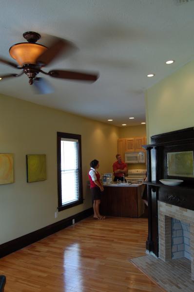 Interior of Dancey Terrace Model