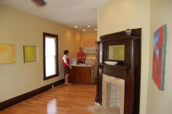 Interior of Dancey Terrace Model