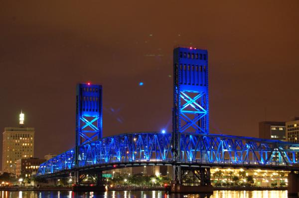 Jacksonville at Night