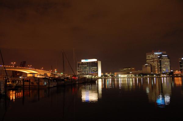 Jacksonville at Night