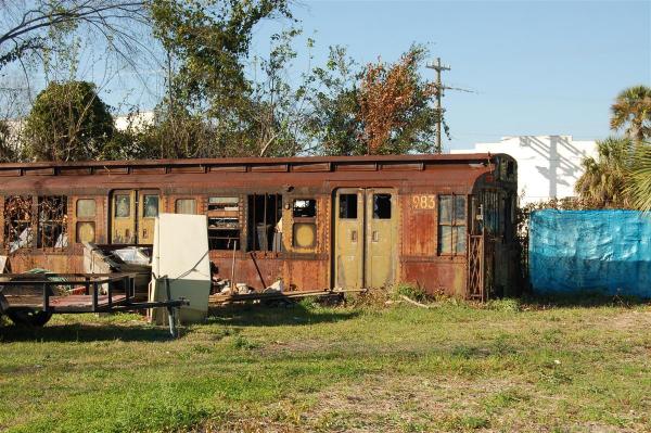 new york city subway. Historic NYC subway car Found