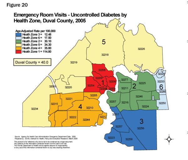 duval county fl zip code map Your Neighborhood Affects Your Health Metro Jacksonville duval county fl zip code map